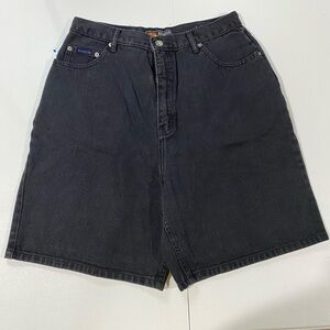 Black Denim Shorts Route 66 size 15/16